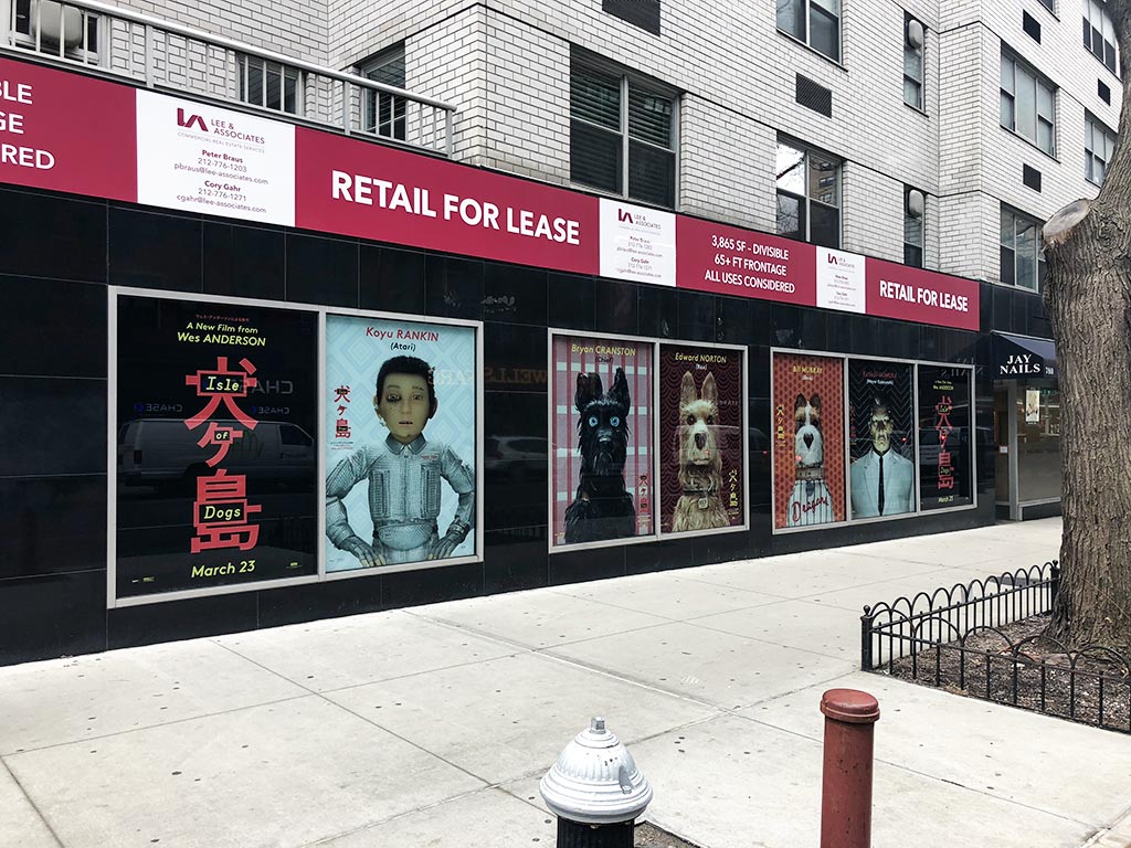 Window wrap advertising service in New Jersey